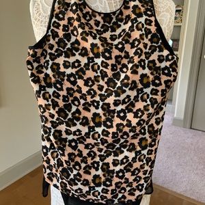 Cheetah Print Blouse